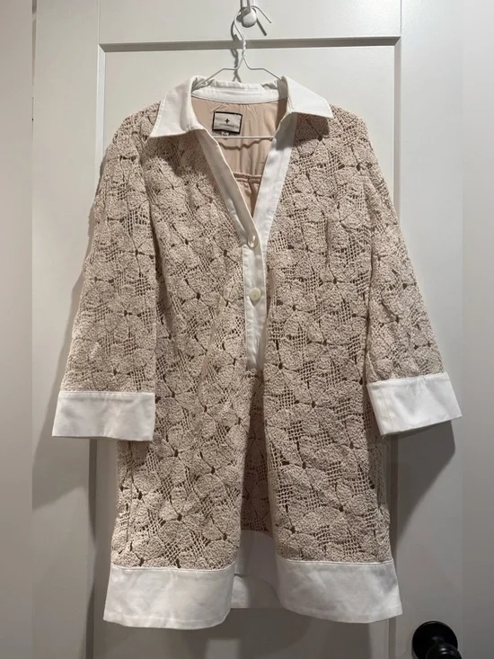 TUCKERNUCK Tan Crochet Collier Dress
Size Small - Picture 2 of 14